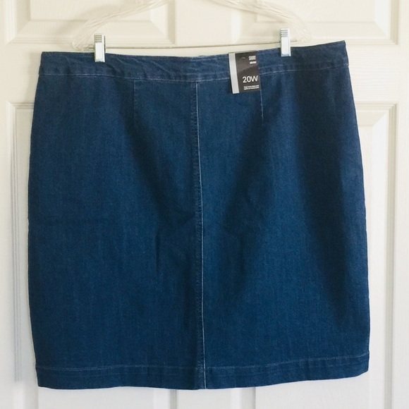 ‼️SOLD OUT‼️ #ZIPPER FRONT DENIM SKIRT - Picture 4 of 7